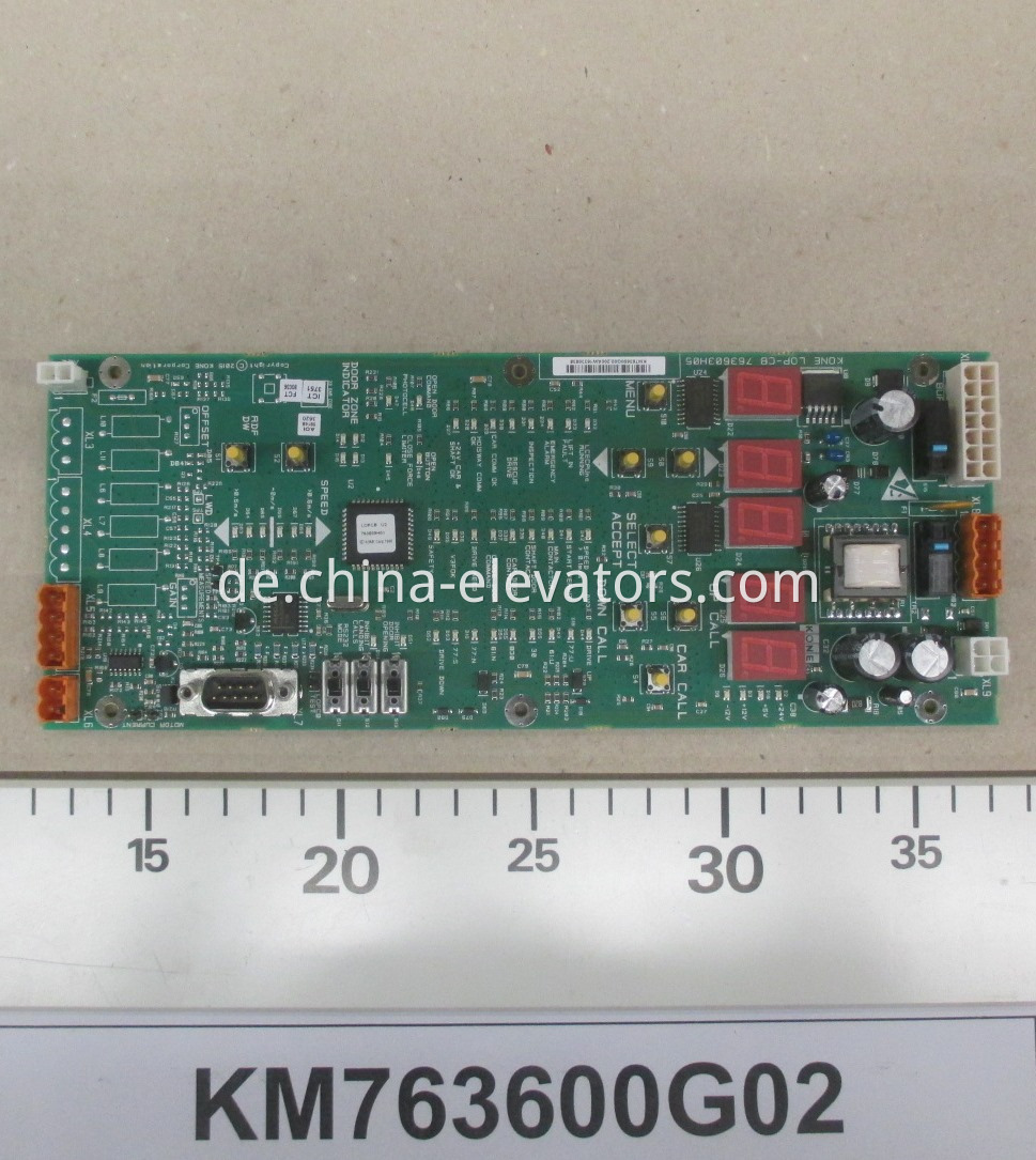 KONE Lift LOP-CB Board KM763600G02